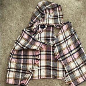 Takara Pink and Brown Jackets & Coats